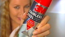 3M STAINLESS STEEL CLEANER AND POLISH