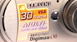 Samsung Digimax Cameras