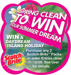 3M Scotch-Brite Scourers & Scrub Sponges - click to win!
