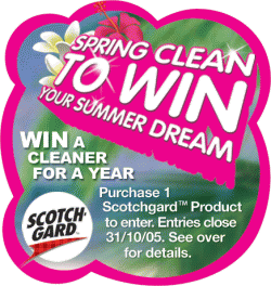 3M Scotchgard - click to win!